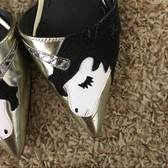 Alice+ Olivia d’orsay unicorn flats - Picture 2 of 3